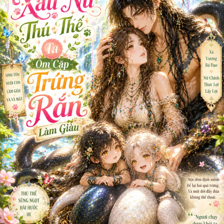 Ảnh bìa của Xuyên Thành Xấu Nữ Thú Thế, Ta Ôm Cặp Trứng Rắn Làm Giàu